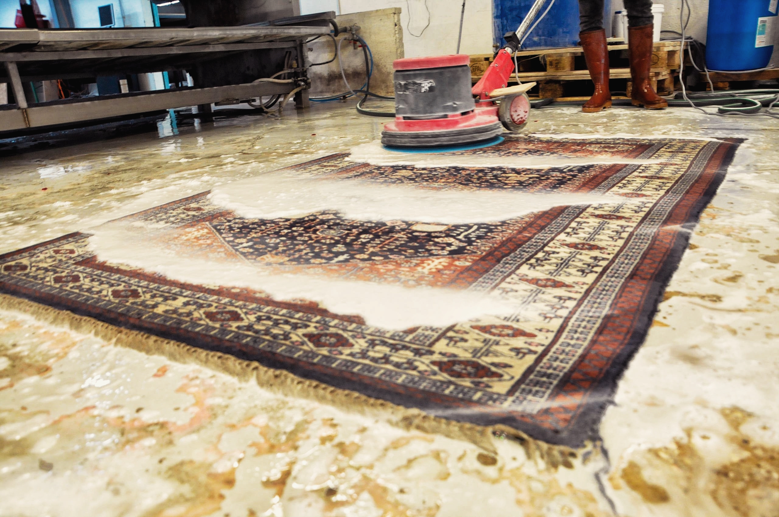 Nettoyage professionnel de tapis